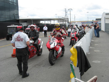 Daytona pits